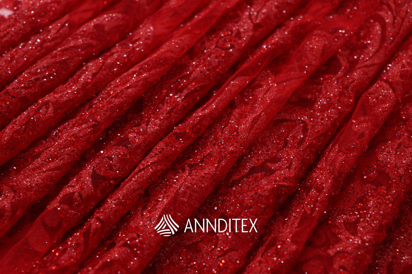 Tul Grecia Rojo- Exclusivo de Annditex