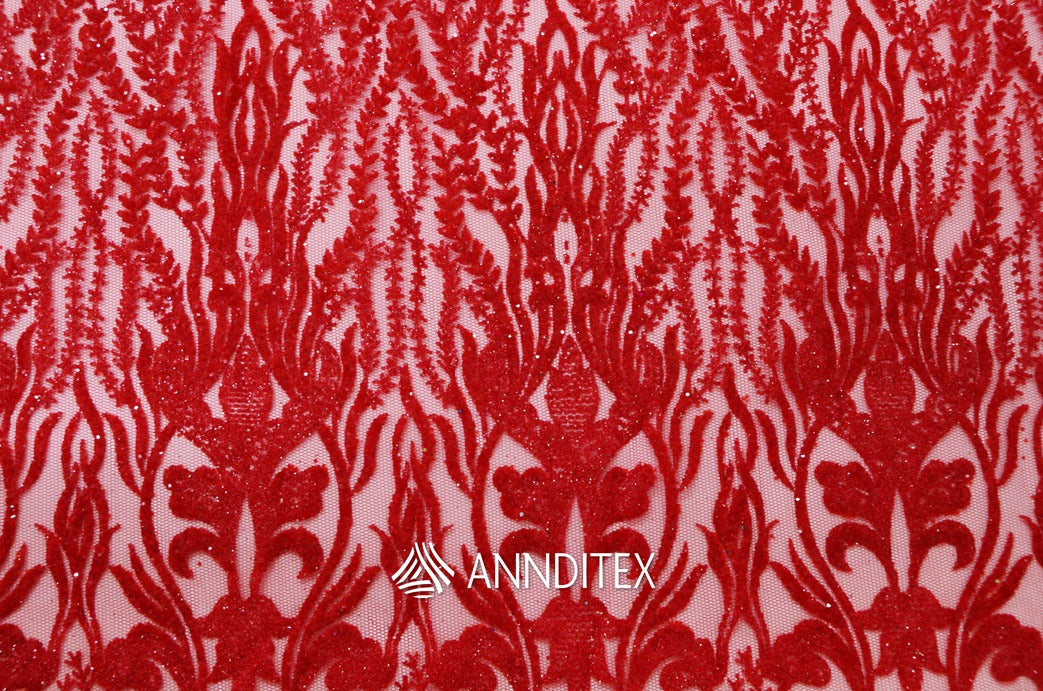 Tul Grecia Rojo- Exclusivo de Annditex