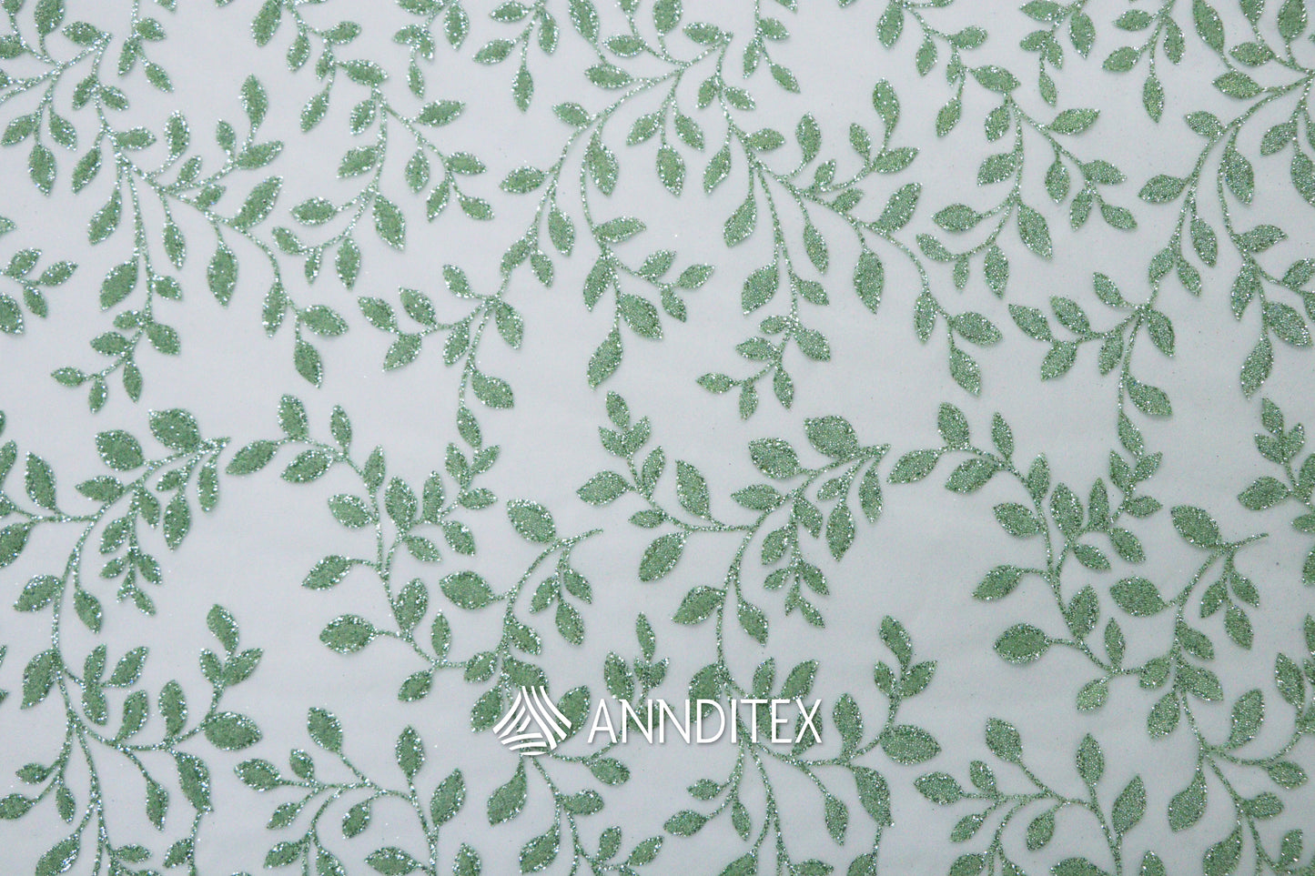 Tul Grecia Verde Cemento- Exclusivo de Annditex