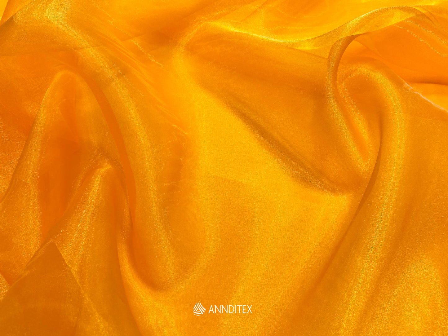 Organza Espejo Amarillo Mango