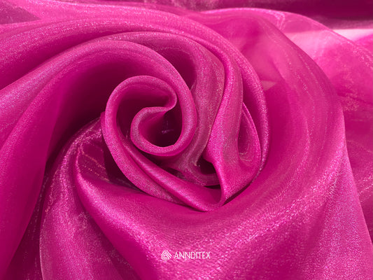 Organza Espejo Magenta