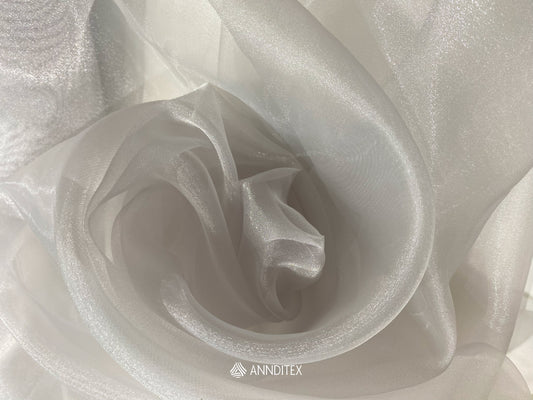 Organza Espejo Plata