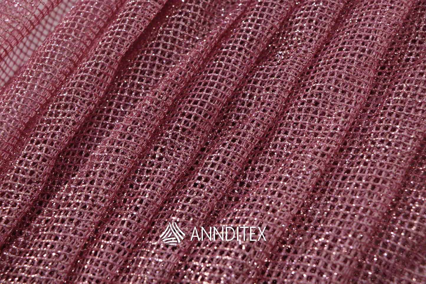 Tul Grecia Rosa Viejo- Exclusivo de Annditex